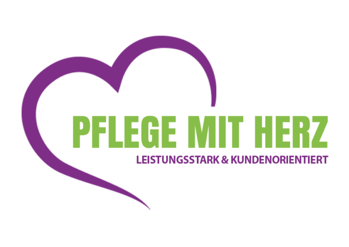 Logo Pflege mit Herz: Grundpflege zu Hause